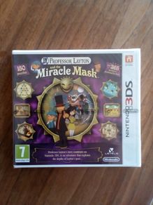 (sealed) Professor Layton and the Miracle Mask - Nintendo 3DS games