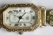 Ross Simons Vintage Multi-Stone Cameo Slide Charm Wrist Watch Gold Plated Watch