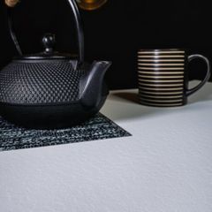 White laminate worktop