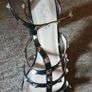 Totally fabulous black patent stud heels Image 5