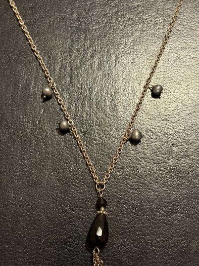 silver necklace