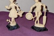 Pair of Vintage Italian made plastic figures