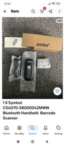 Symbol CS4070 Handheld Bluetooth Barcode Scanner