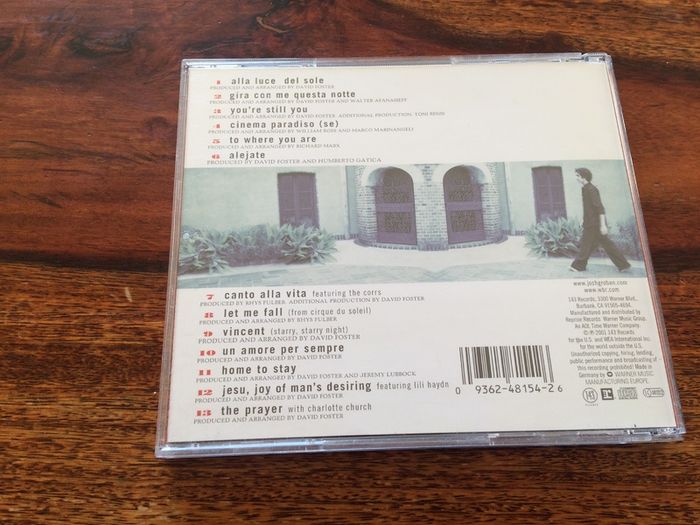 Josh Groban Self Titled CD