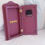Wooden Key Holder & Clock Image 3