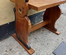 Vintage Mahogany Childs Desk