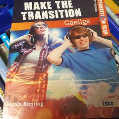 Make the Transition Gaeilge Irish with cd, unused