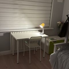 Ikea desk, chair and desk lapm