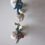 Two Vintage Smurf Figurines 2" Peyo Bully Pvc Image 3