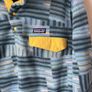 Patagonia men's fleece blue pattern size large Image 2