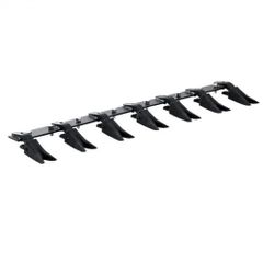 Bucket Tooth Bar, 53'', Heavy Duty Tractor Bucket Teeth Bar for Sub-Compact Tractor Loader, 4560 lbs Load-Bearing Capacity, Fits Bucket Cutting Edges