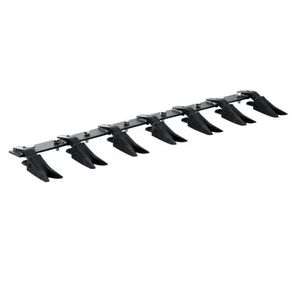 Bucket Tooth Bar, 53'', Heavy Duty Tractor Bucket Teeth Bar for Sub-Compact Tractor Loader, 4560 lbs Load-Bearing Capacity, Fits Bucket Cutting Edges