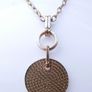 Absolute Jewellery Gold Plated Unique Pendant and Chain Image 8