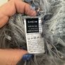 Shein grey v-neck fluffy sweater size L UK14 EU42 Postage included Image 6