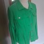 Beautiful Bright Green New Robell Jacket 12. Image 9