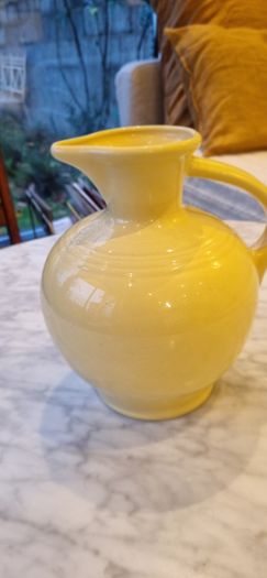 Vintage Fiesta Ware Yellow Jug