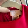 Jacadi Red Velvet Dress Size 4 Years Christmas Image 5