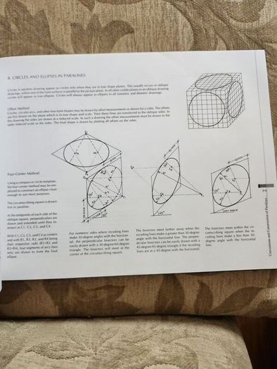 Axonometric And Oblique Drawing. A 3-d Constitution Rendering And Design Guide.  By M. Saleh Uddin. First Edition Hardback With Dustjacket In Good Condition.