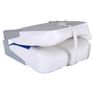 Boat Seats 2 pcs Foldable Backrest Blue-white Pillow 41x36x48cm Image 4