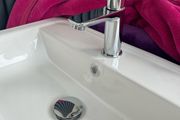 Chrome sink fittings