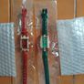 2 womans quartz watches with leather straps Image 4