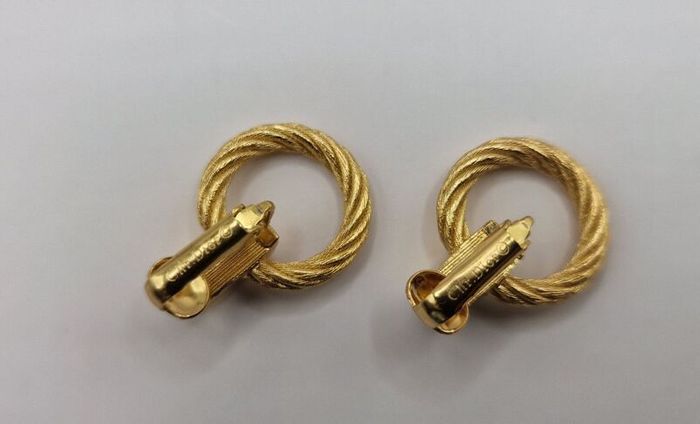 Christian Dior clip earrings