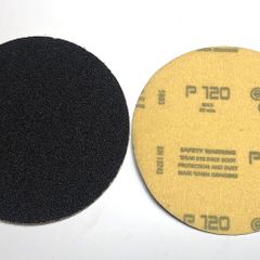 100PC 115mm Velcro Silicone Carbide Disc Pads 120 GRIT FREE BACKER