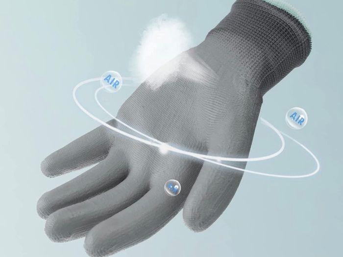 12 Pair Safety Work Gloves, Seamless Knit Glove with Polyurethane(PU) Coated on Palm & Fingers, Ideal for General Duty Work like Warehousing/Logistics/Assembly MULTIPLE COLOURS AVAILABLE (FREE POSTAGE)