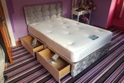 Brand New Stylist Single, Double King And Superking Sizes Divan Beds. Optional Drawers And Tufted Mattresses Instock
