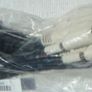 dvi 6 foot DVI-D Digital Male Male MM Single Link Video Cable with Ferrite (White ends) Image 2