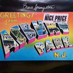 Bruce Springsteen Greetings From Asbury Park Rock UK Vinyl