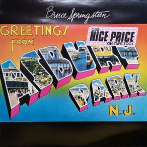 Bruce Springsteen Greetings From Asbury Park Rock UK Vinyl