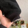 Lacoste Premium Wool Bomber Jacket Black Image 7