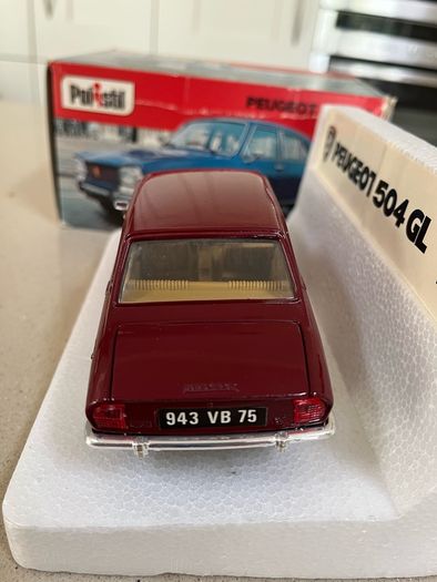 Peugeot 504 GL scale 1/25 Year 1976 Polistil Rare