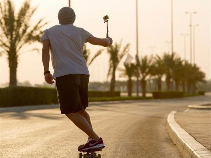 Gopro Adjustable Aluminum Selfie Stick