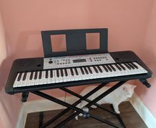 Yamaha Keyboard YPT-260 with adjustable stand