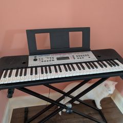Yamaha Keyboard YPT-260 with adjustable stand