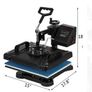Affordable Digital Swing Away 8 in 1 Heat Transfer Press T-Shirt Sublimation Machine Image 6
