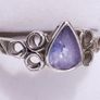 Tanzanite Silver Ring Image 2