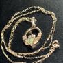 Gold Vintage 9ct  Claddagh Pendant Image 2