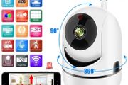 5G WiFi Camera 1080P WiFi PTZ IP Camera Wireless WiFi Surveillance Camera Alexa Google Auto Tracking Indoor Security IP Camera
