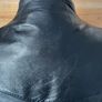 leather womens jacket black Outer Edge size 10 Image 9