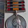 Queens SA medal Boer War. Image 4