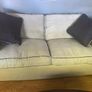 Pair 3 and 2 seat matching sofas (one is a sofa bed) Image 2