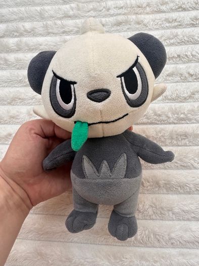 Pancham Pokemon Stuffed Plush Nintendo Wicked Cool Toys approx. 20 cm. Used Please see photos