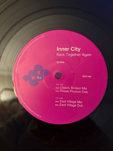 Inner City Back Together Again 1993 UK 12inch Vinyl
