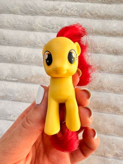 My Little Pony G4 Wedding Flower Fillies Apple Bloom approx. 7 cm. Used Please see photos