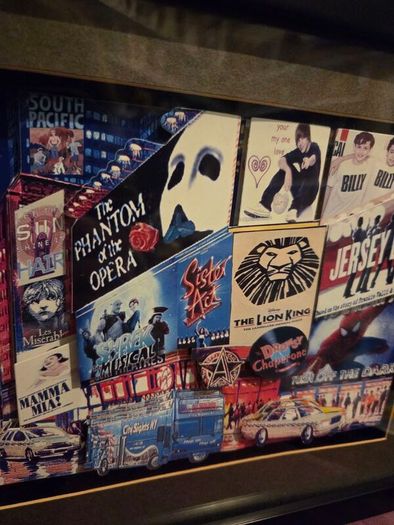 Times Square Broadway Musicals - Framed
