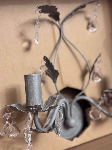 Wall lamp for two lights