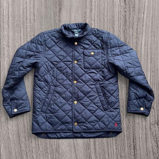 Polo Ralph Lauren  Navy Quilted Barn Jacket S/M